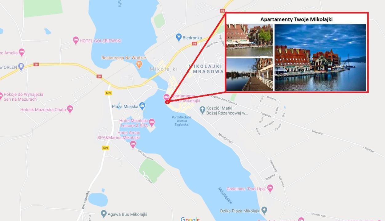 Apartamenty Twoje Mikolajki ภายนอก รูปภาพ